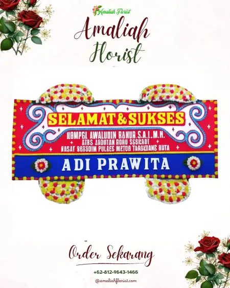 Papan Bunga Ucapan Selamat Pindrikan Lor